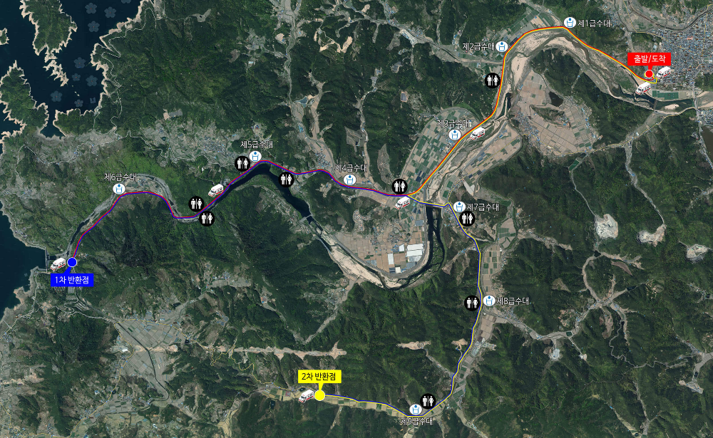 풀코스 진행 안내