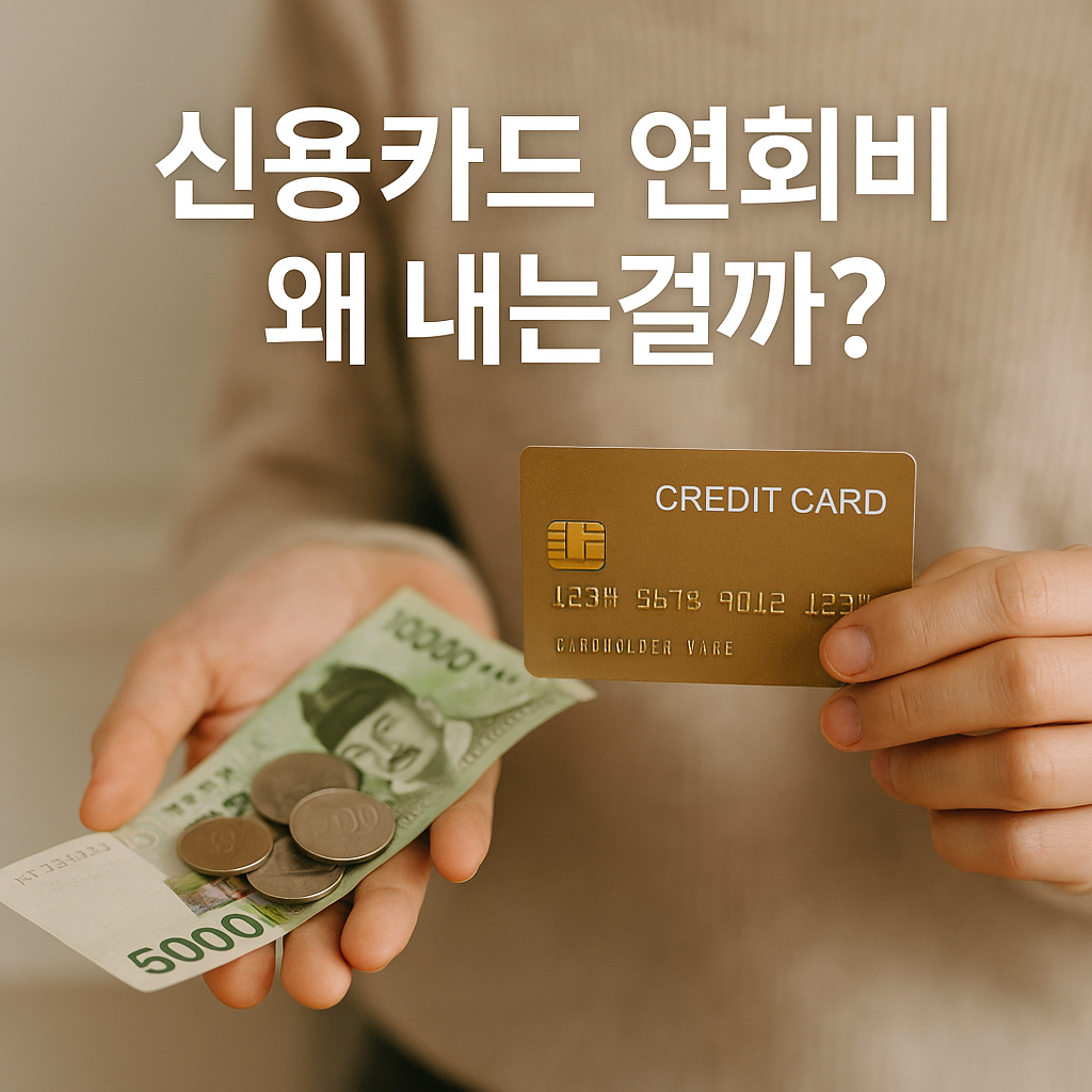 신용카드 연회비 왜 내는걸까?