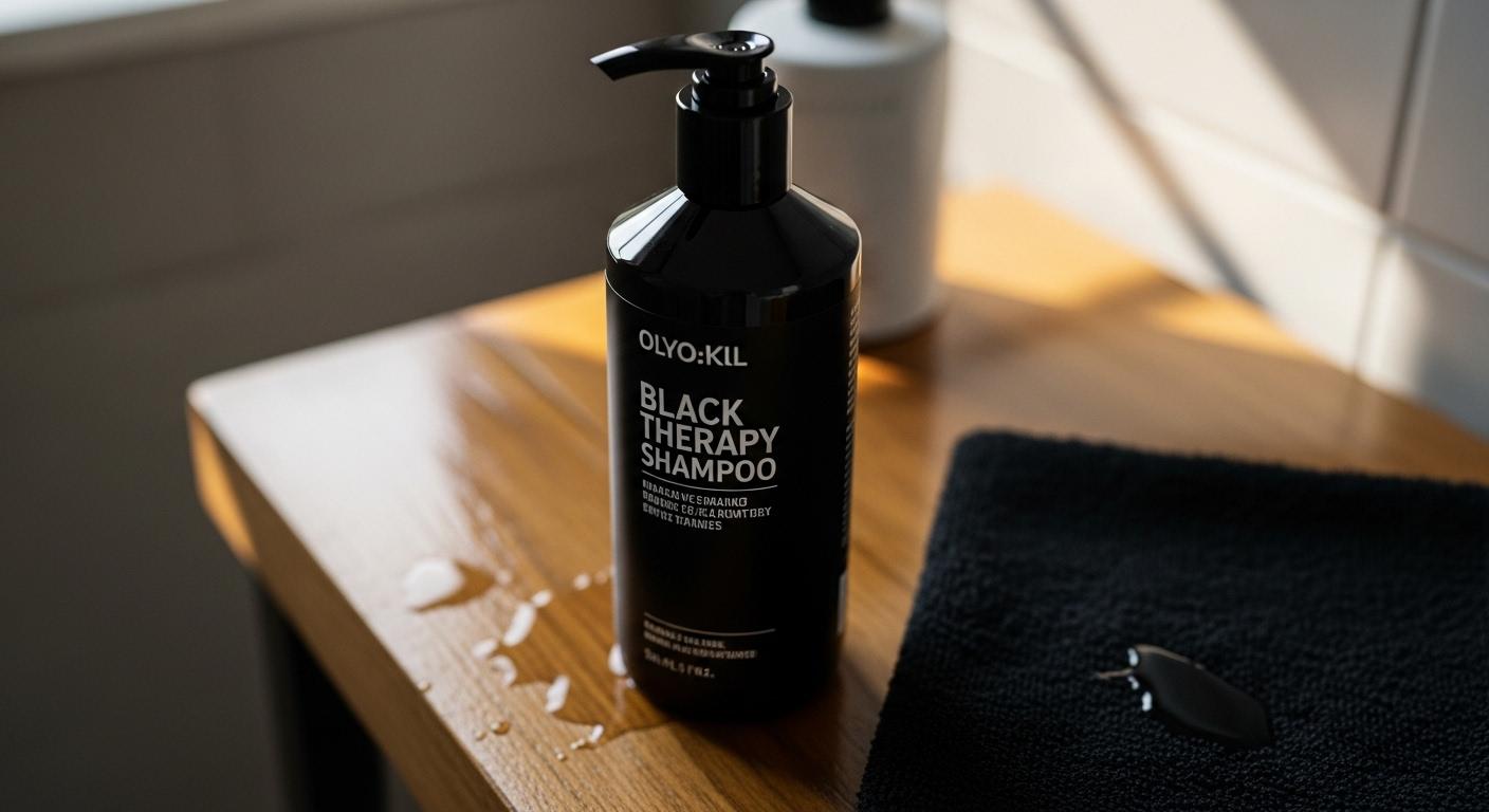 블랙 테라피 새치 샴푸