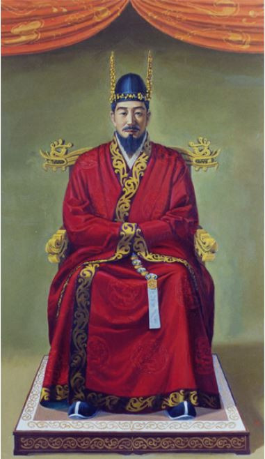 무왕 표준영정