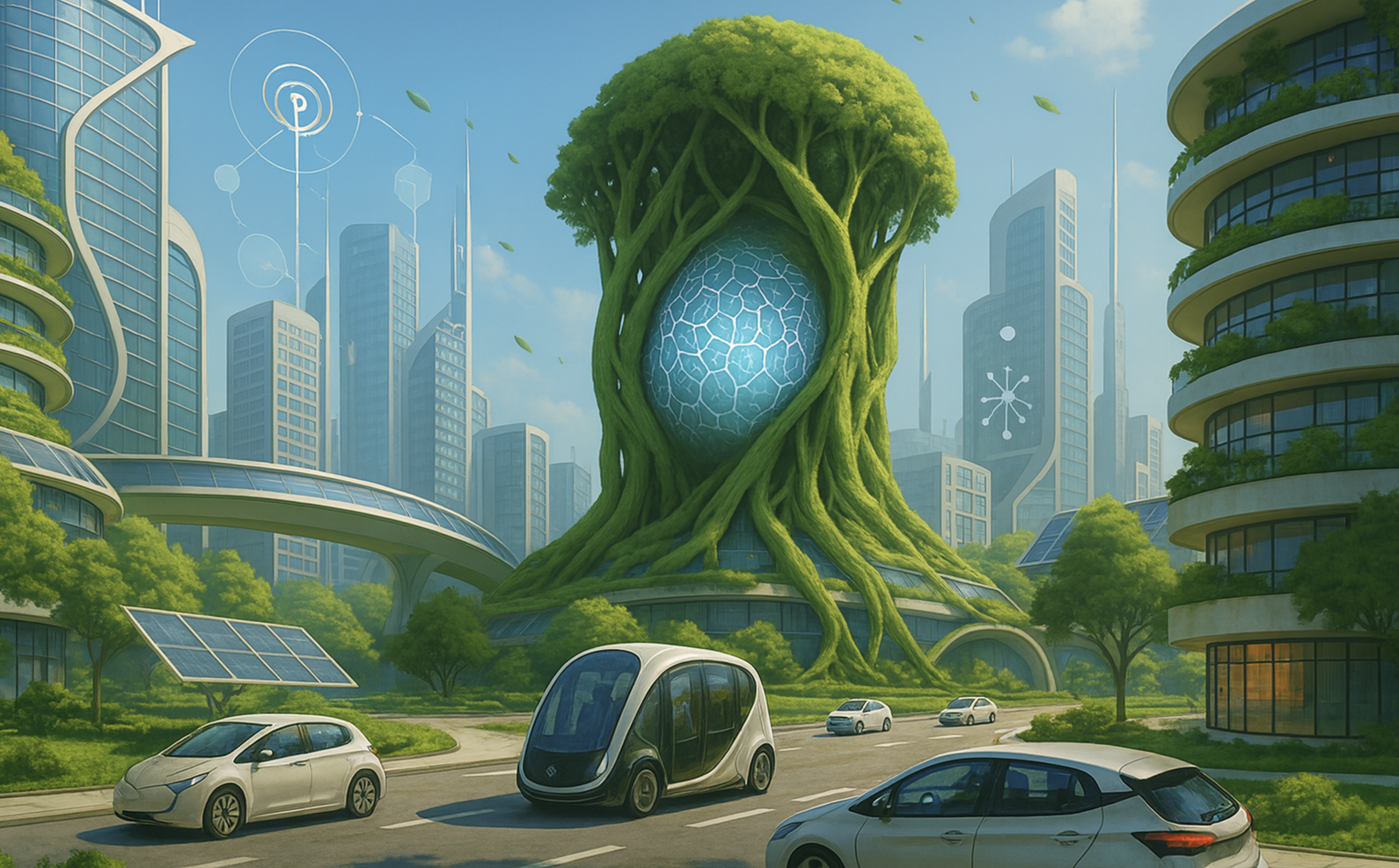 오가닉AI가 실현할 지속가능하고 지능적인 미래 사회의 모습