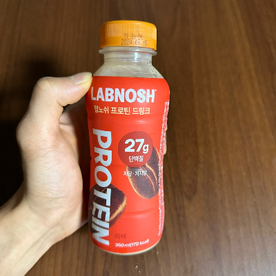 랩노쉬 프로틴 드링크 라떼맛 사진