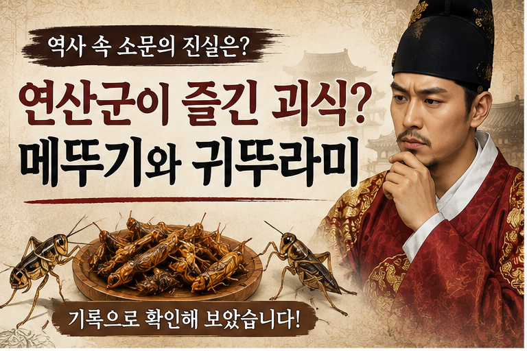 연산군이 즐긴 괴식?