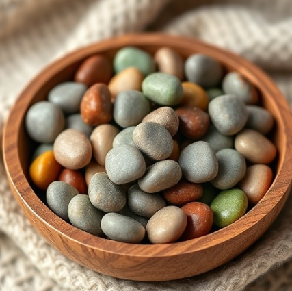 옥돌자갈한과그림