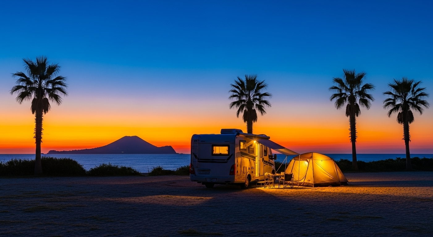 제주 해안 차박