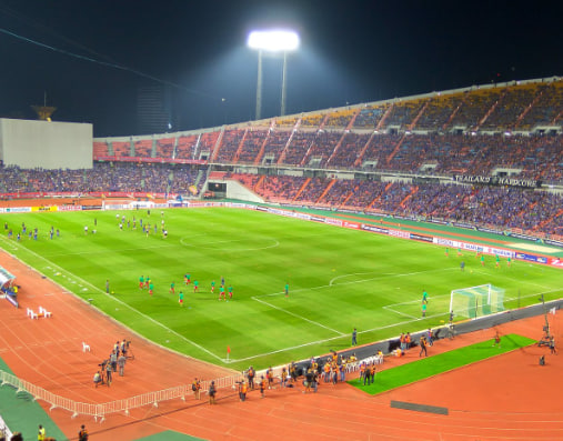 한국 태국 축구 태국경기장 태국 라차망갈라 국립경기장