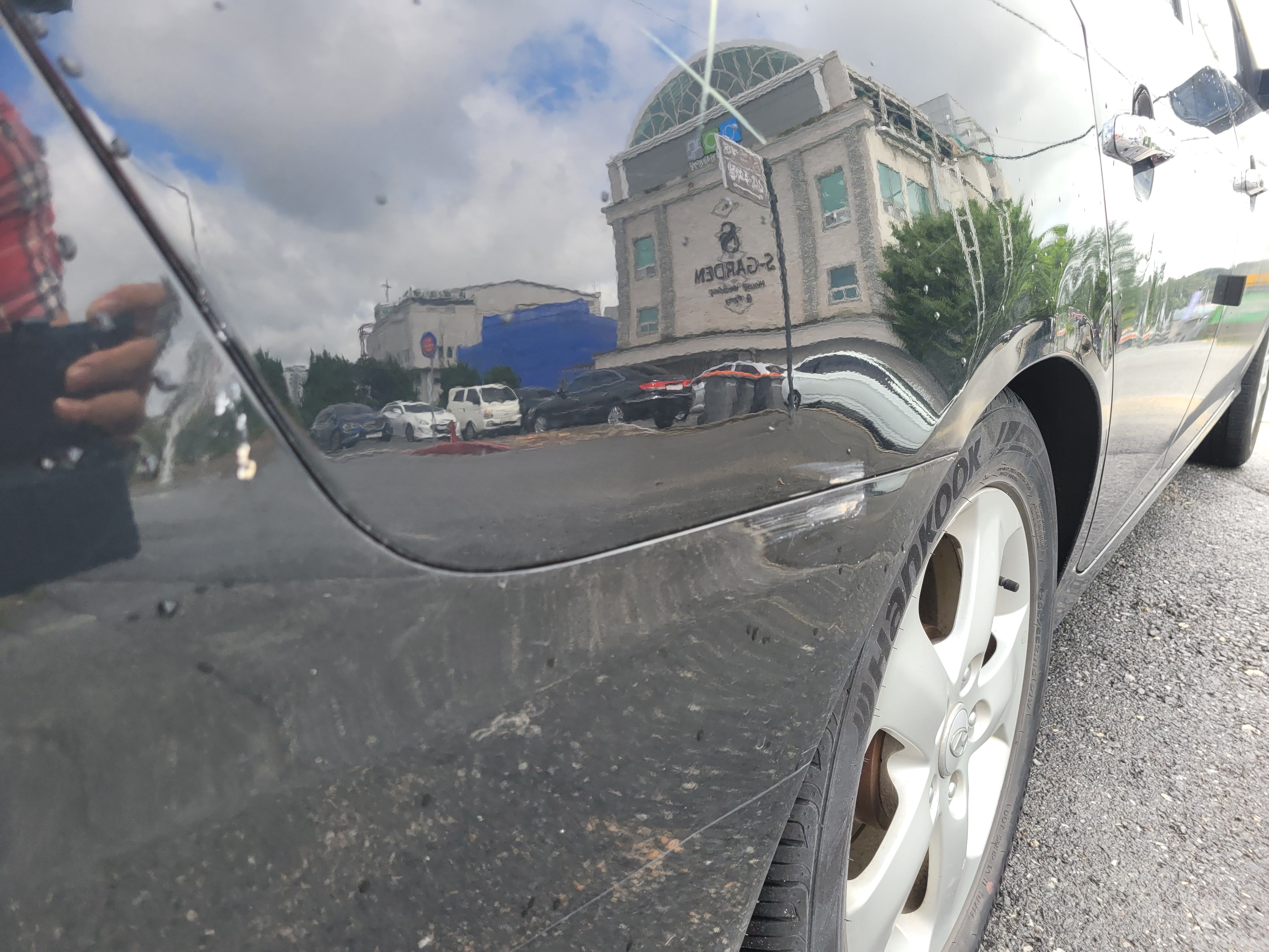 아반떼 도어, 휀다, 범퍼 판금도색비용