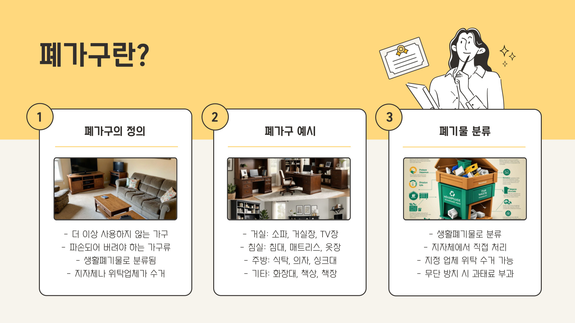 폐가구 무료수거