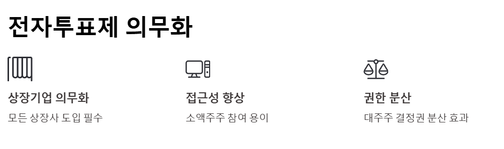 전자투표제 의무화