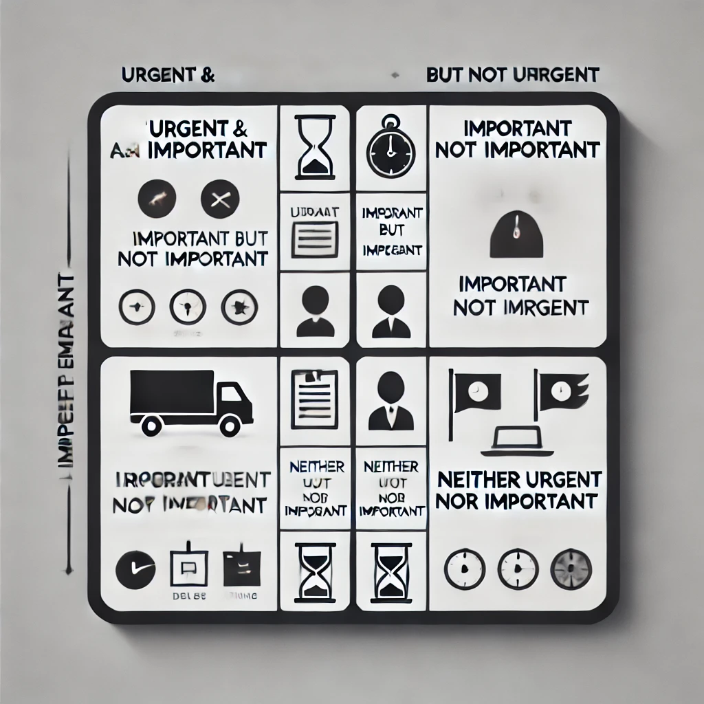 아이젠하워 매트릭스: 시간 관리를 위한 궁극의 비법