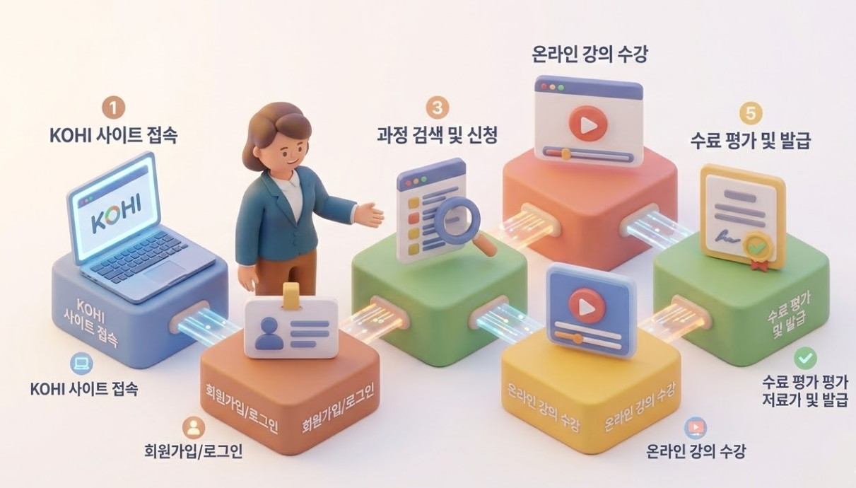 KOHI 의무교육 온라인 수강하기