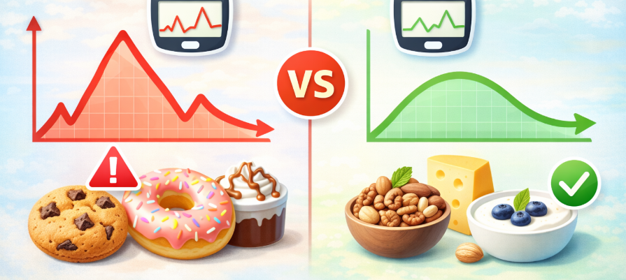 당 안 오르게 먹는 간식 선택법, 의외로 간단합니다