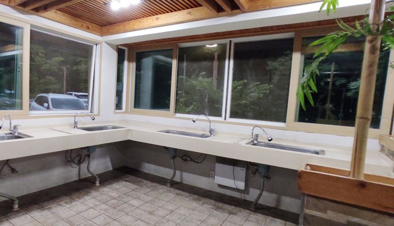 세면대와 개수대