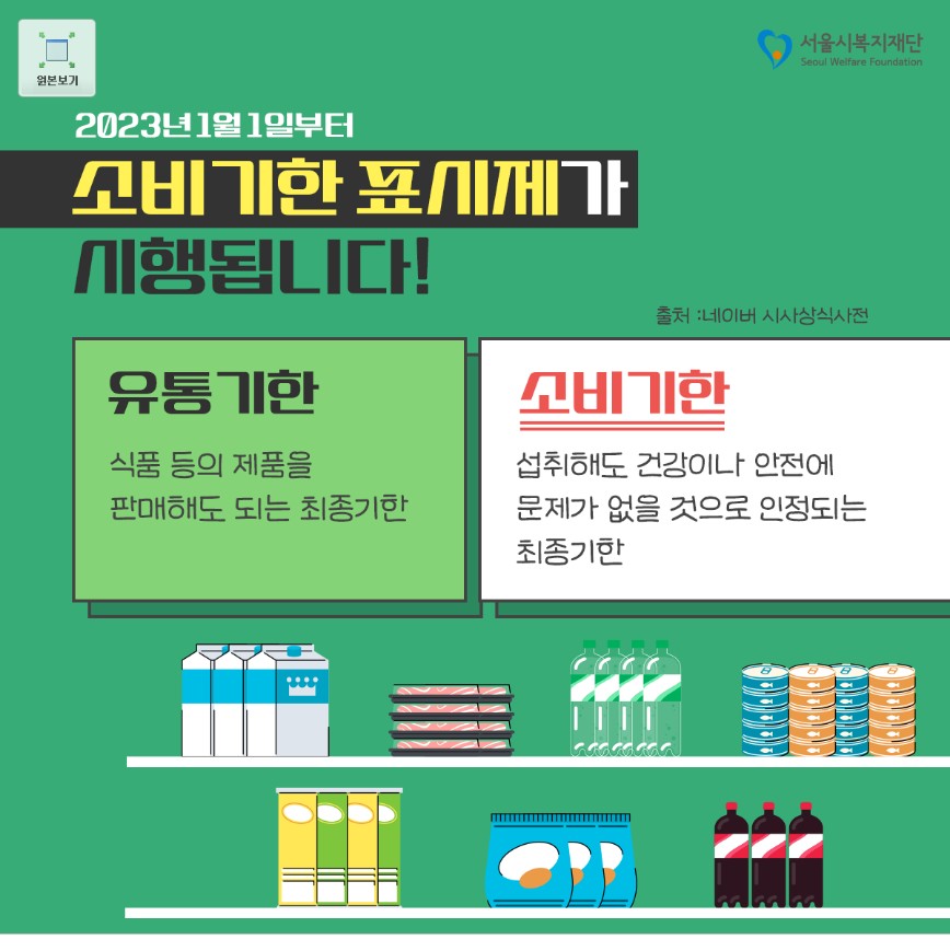 소비기한 표시제