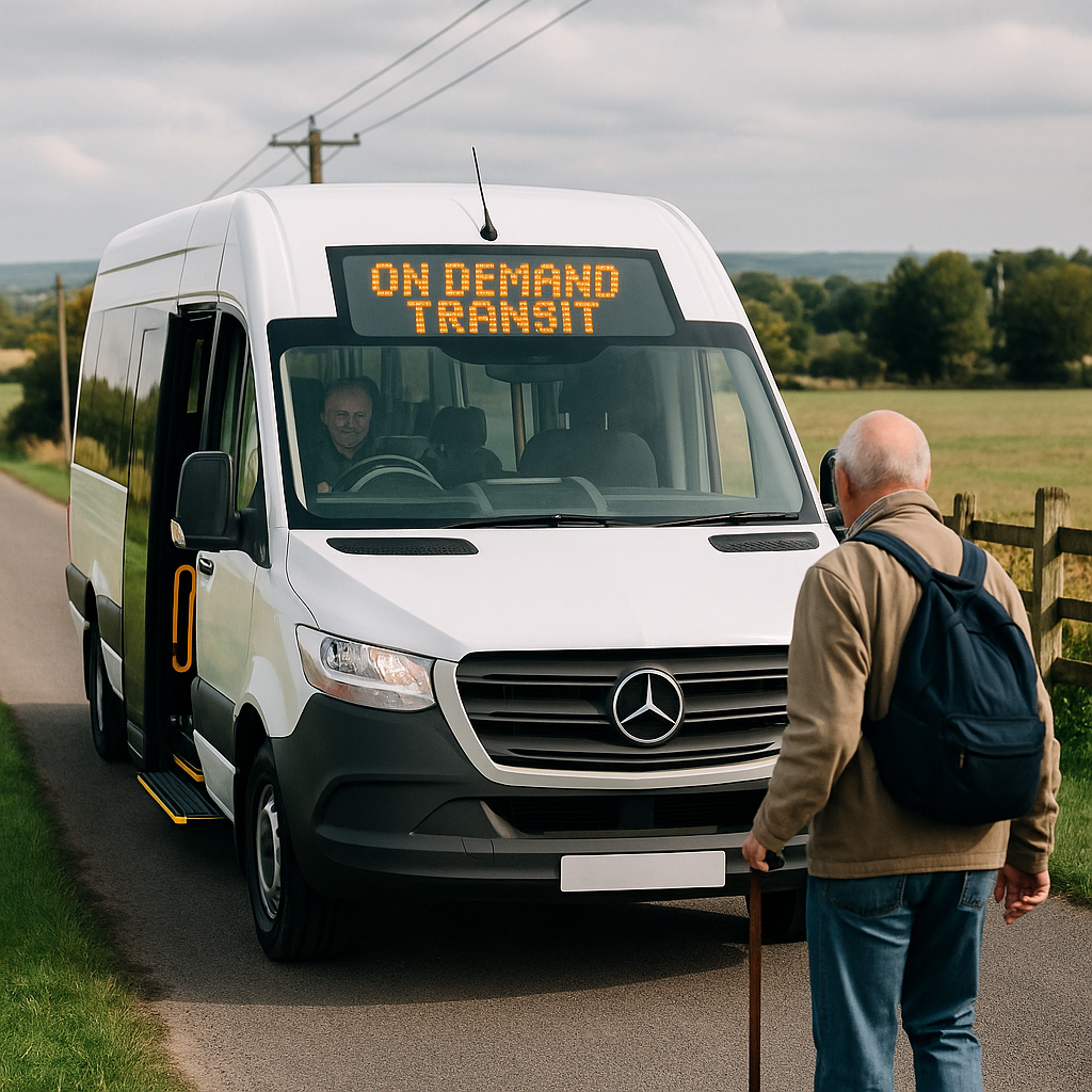 농촌 지역 모빌리티 혁신: 거동 불편 주민 위한 수요응답형 버스