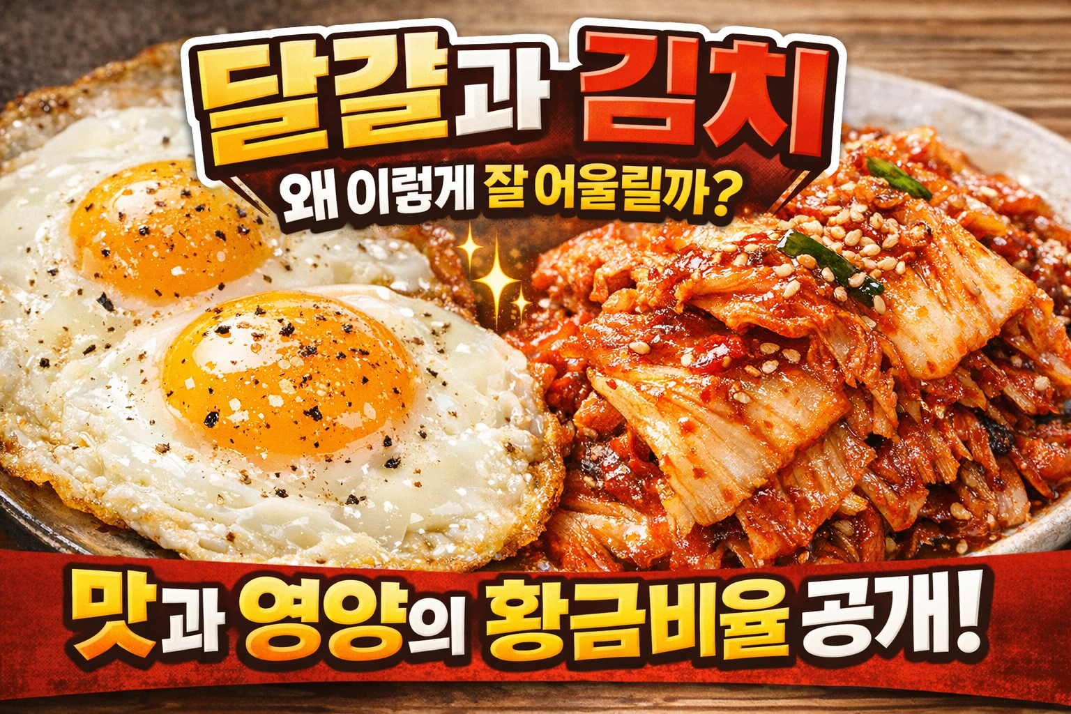 달걀과 김치