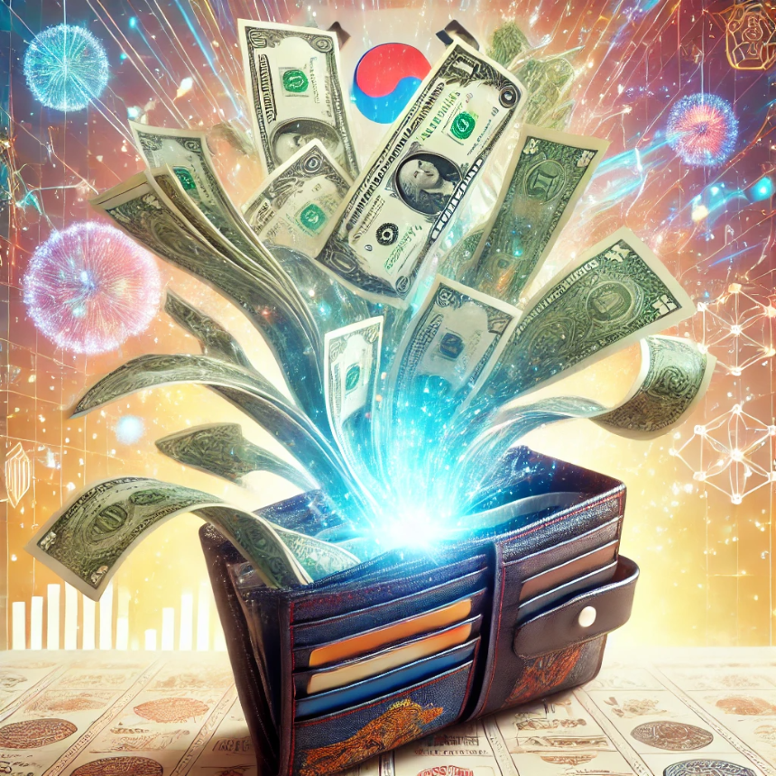 지갑에서 돈이 계속 나오는 꿈