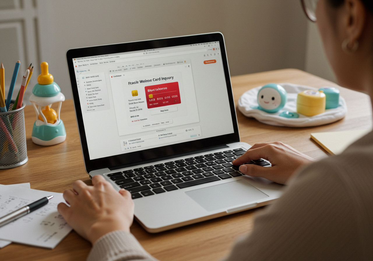 국민행복카드 바우처 잔액 조회