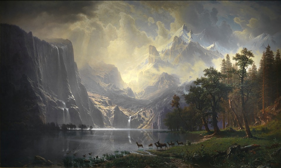 알베르트 비어슈타트의 Among the Sierra Nevada, California