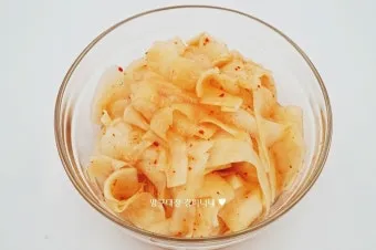 냉면 무절임 만드는법 냉면무 무김치 레시피_2