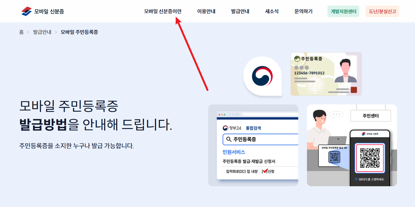 신분증 사본 발급 정의