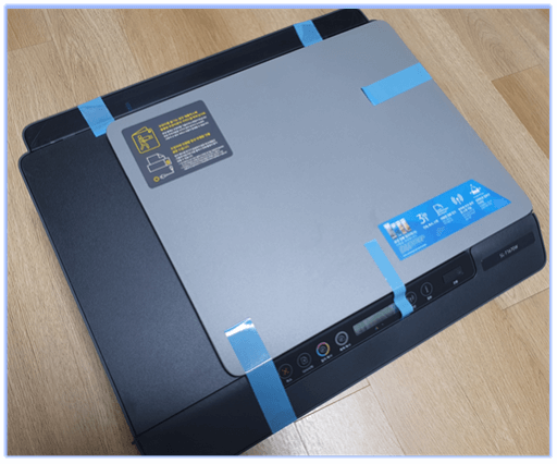 삼성-서비스-사이트-접속-및-프린터-누르기