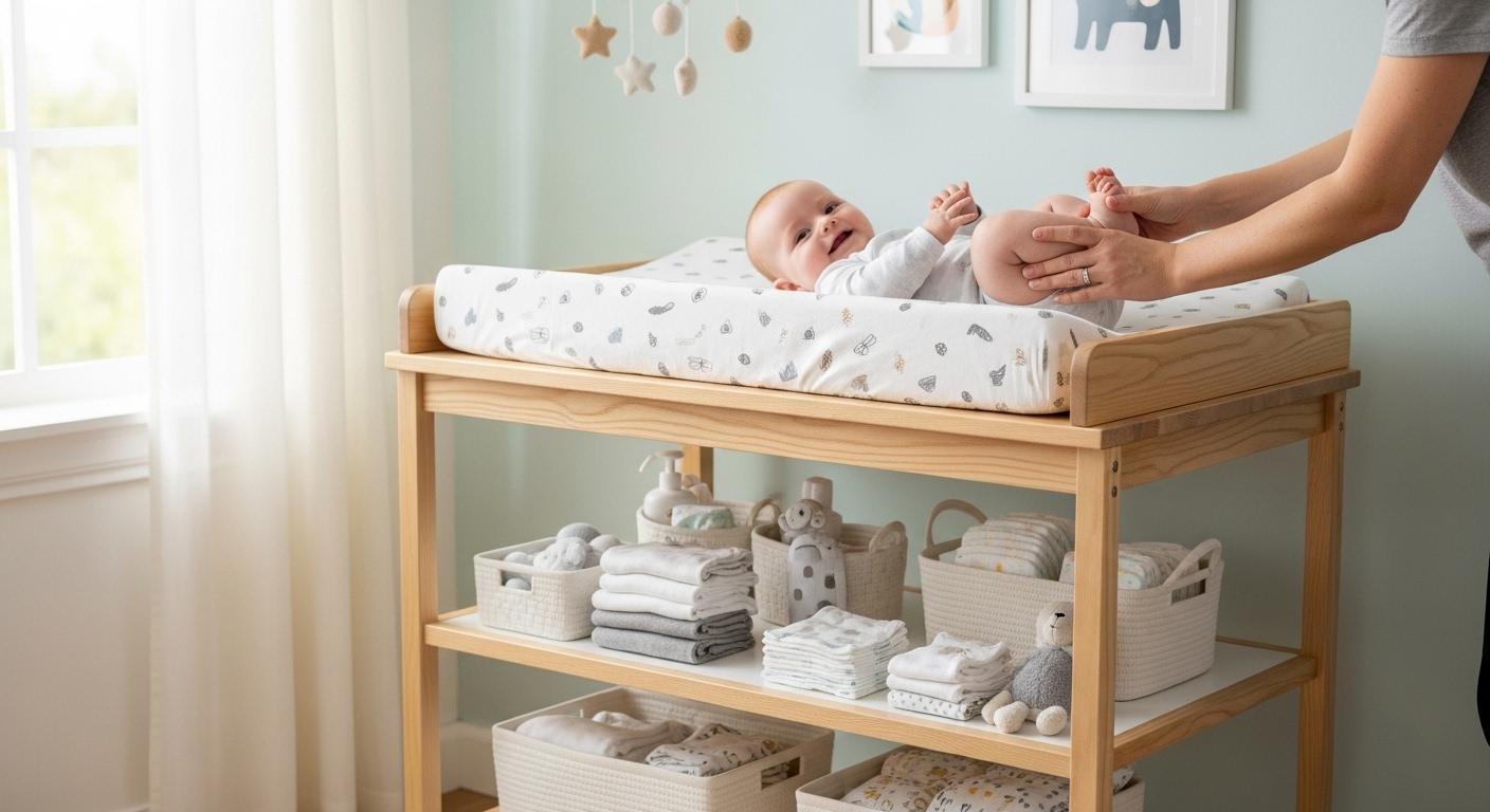 두리 기저귀갈이대