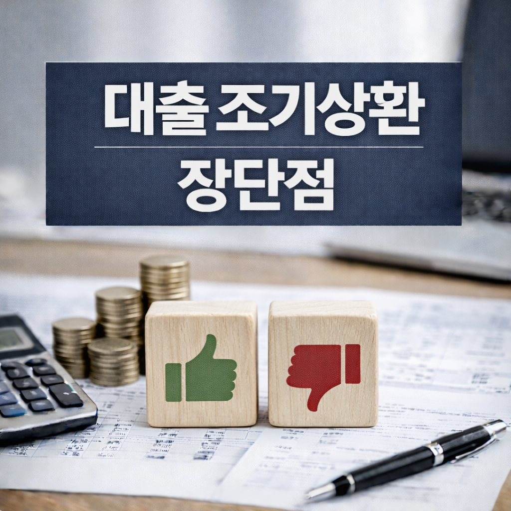 대출 조기상환 장단점 정리