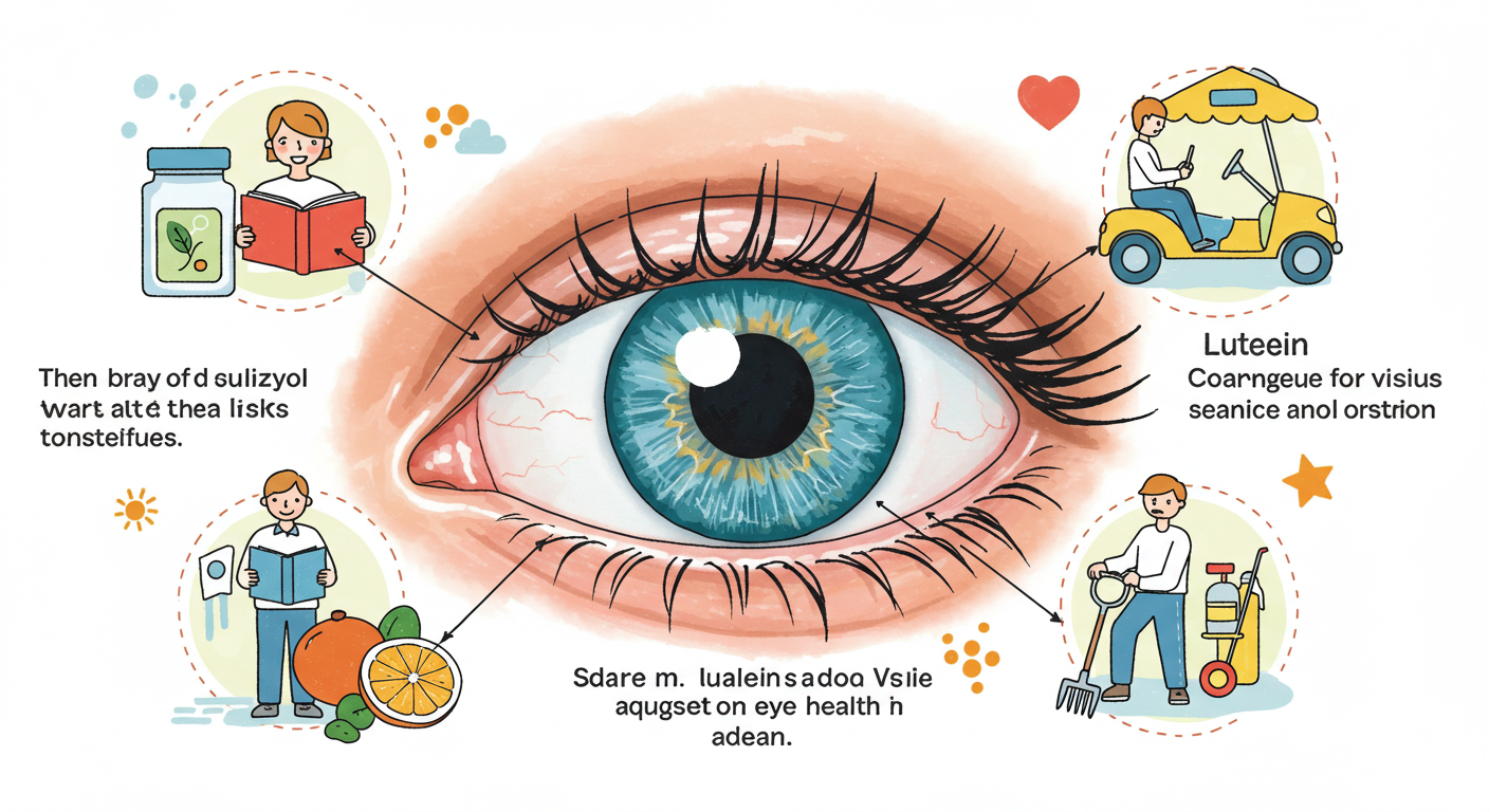 루테인을 아시나요? 40대 이후, 눈 노화를 막는 유일한 무기