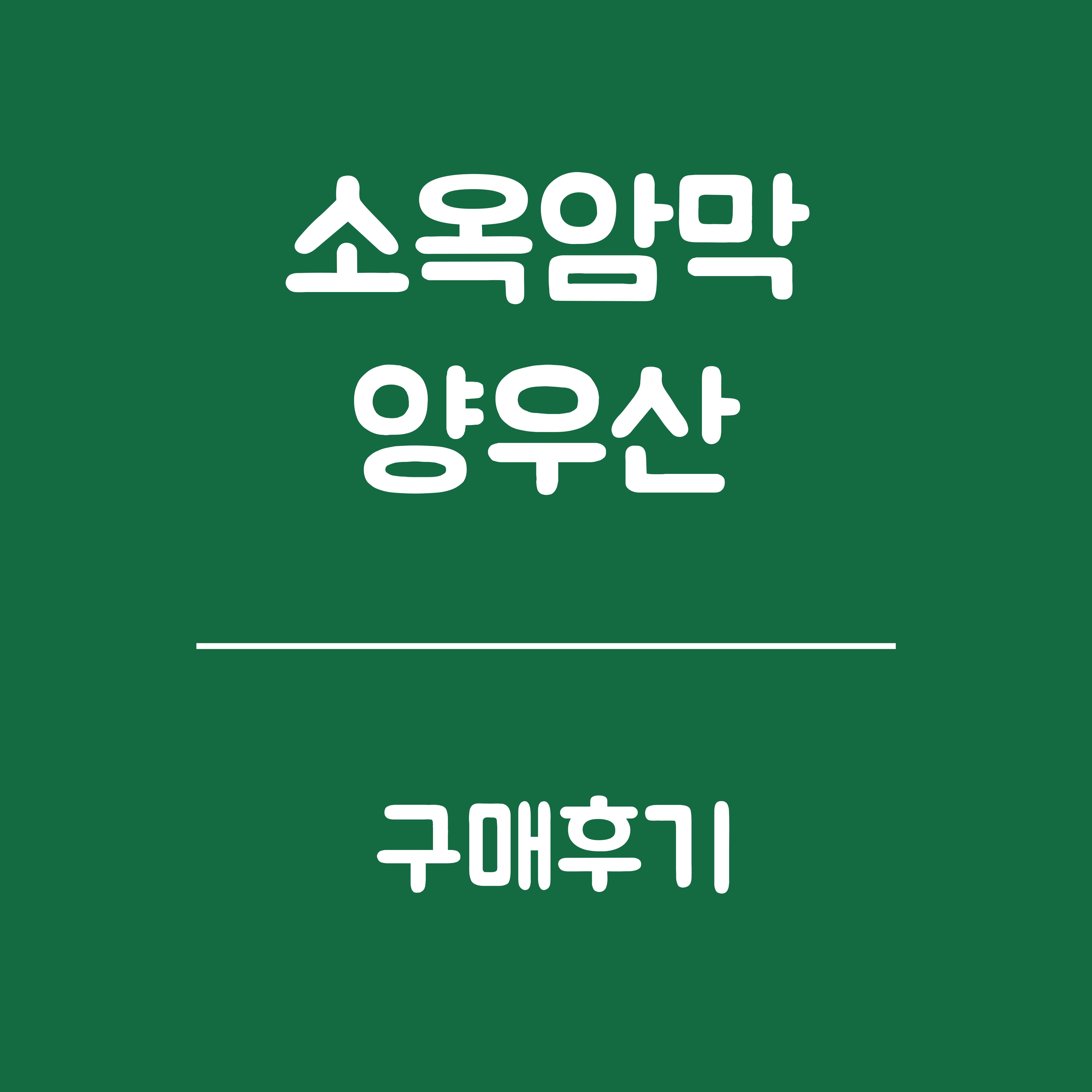 소옥 암막 양우산 구매후기