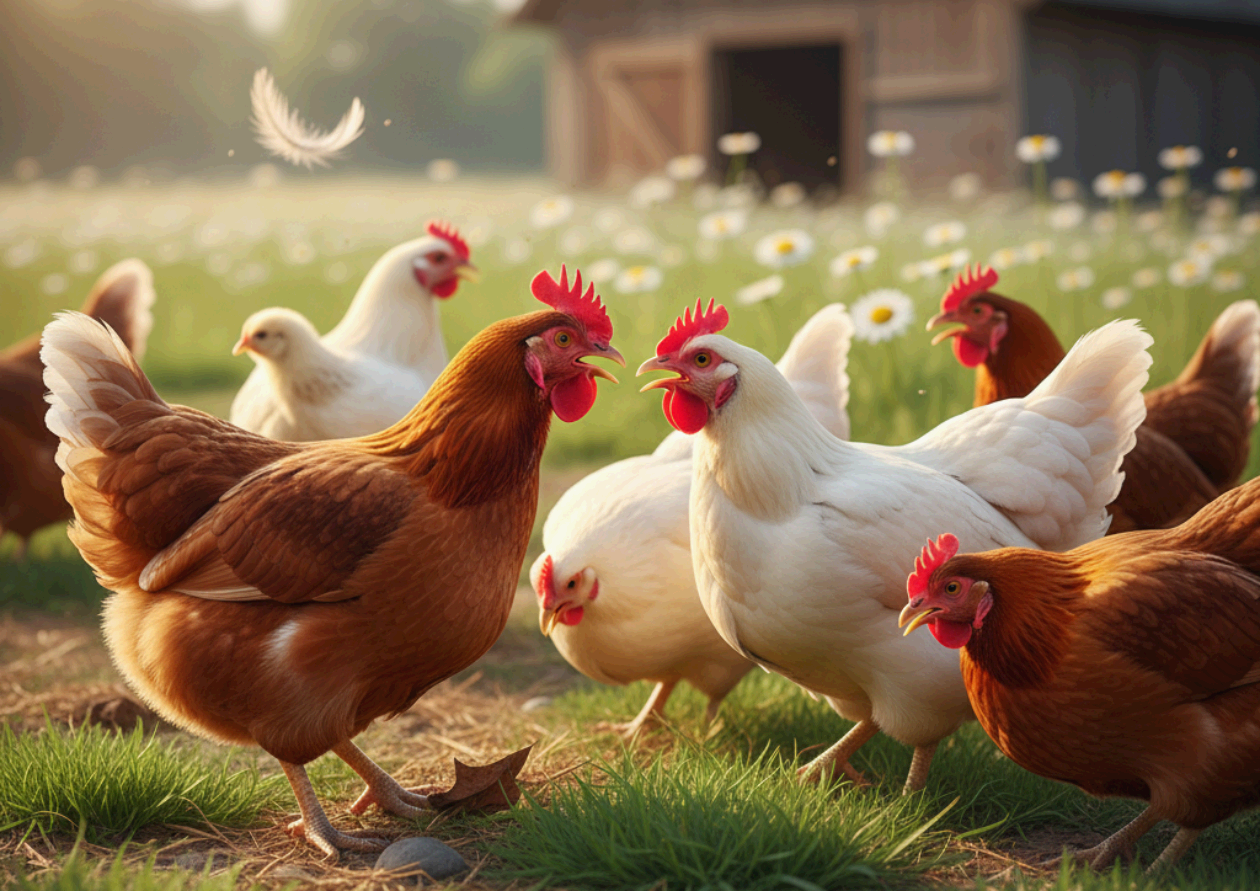 닭과 수탉 (Poules et Coqs)