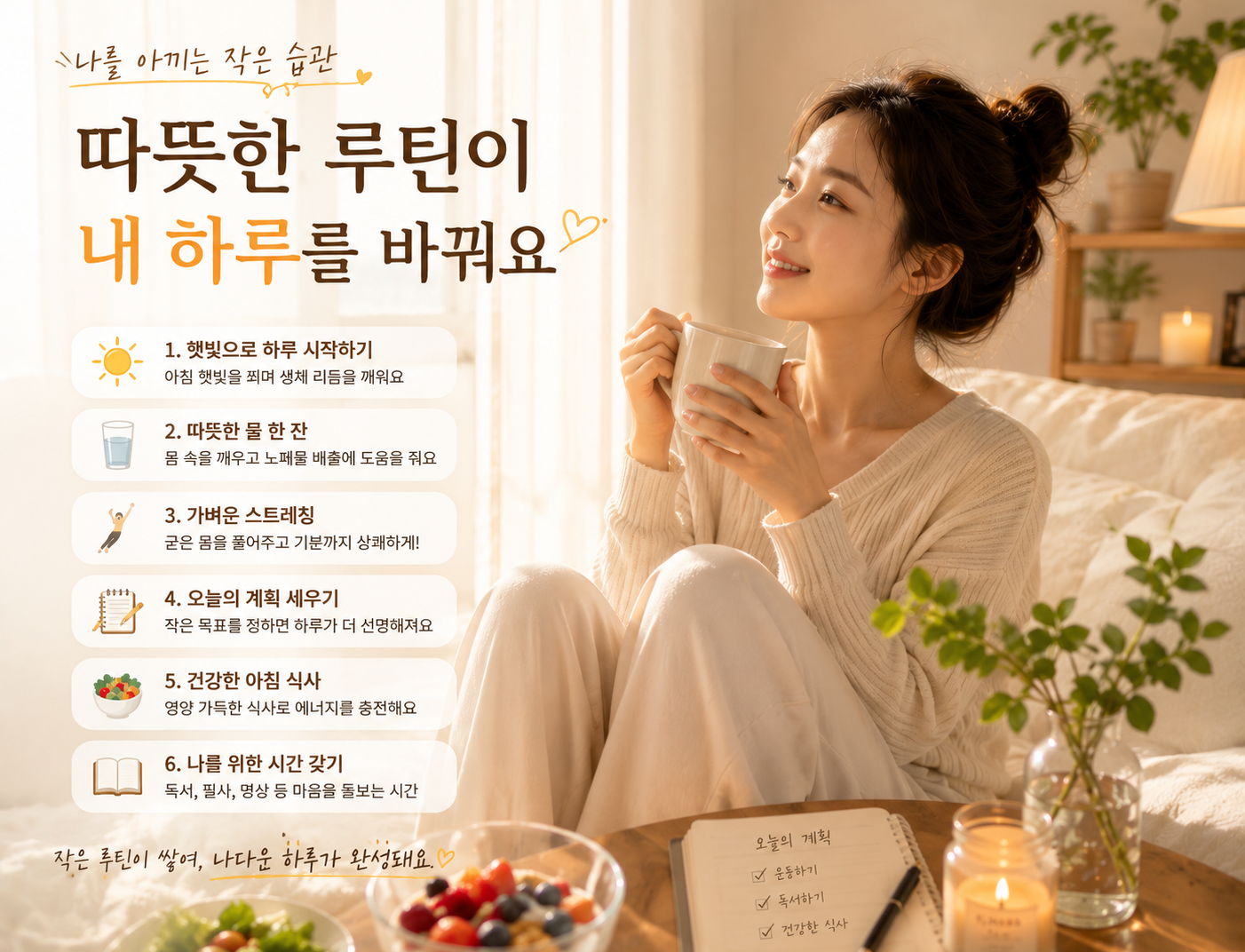 하루 루틴이 중요한 이유