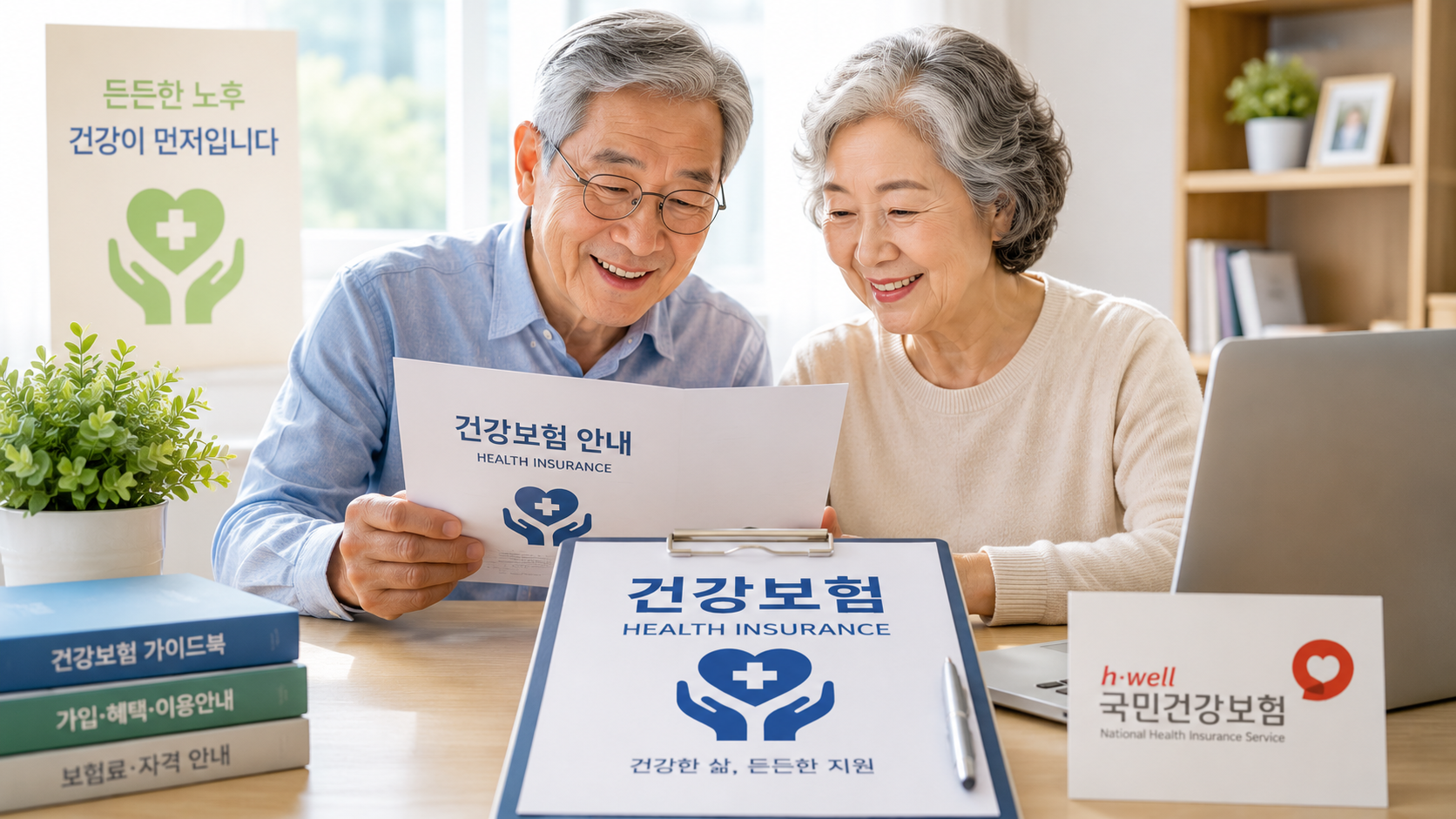 한국 역이민, 국민건강보험, 시니어 부부, 건강보험 가입, 보험료