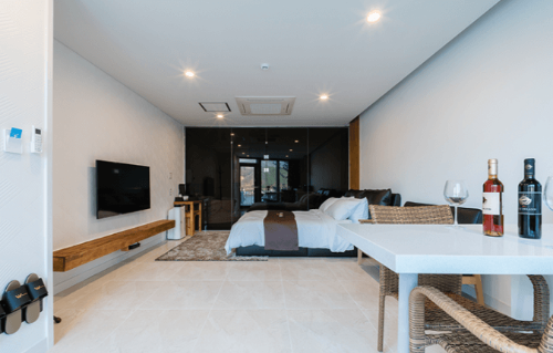 가평 W지우리조트 객실 프리미어 풀스위트