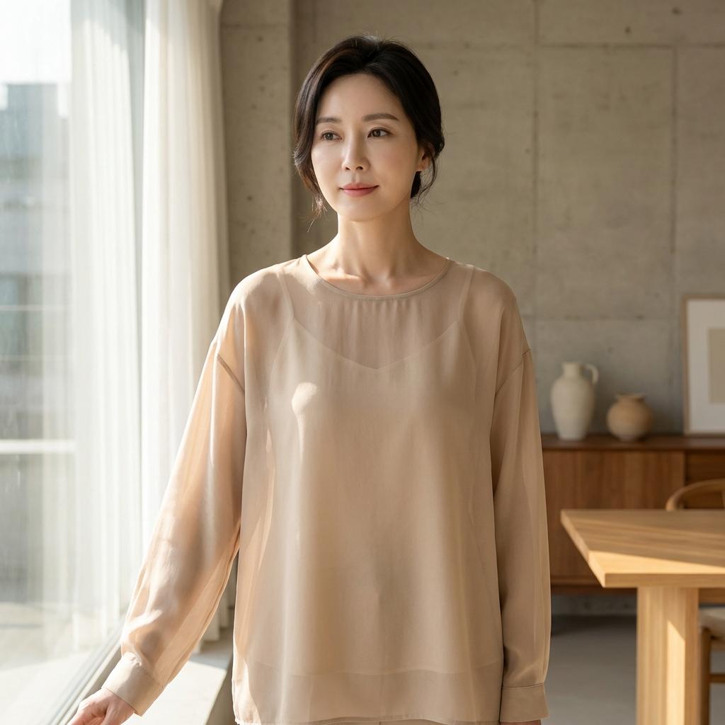 40대 팔뚝살 가리는 여름 코디법