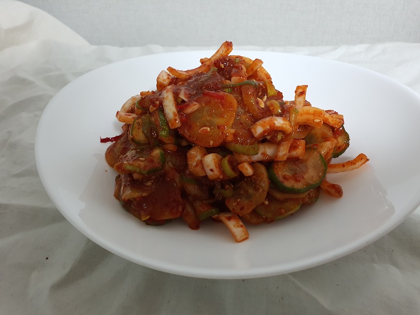 오이무침