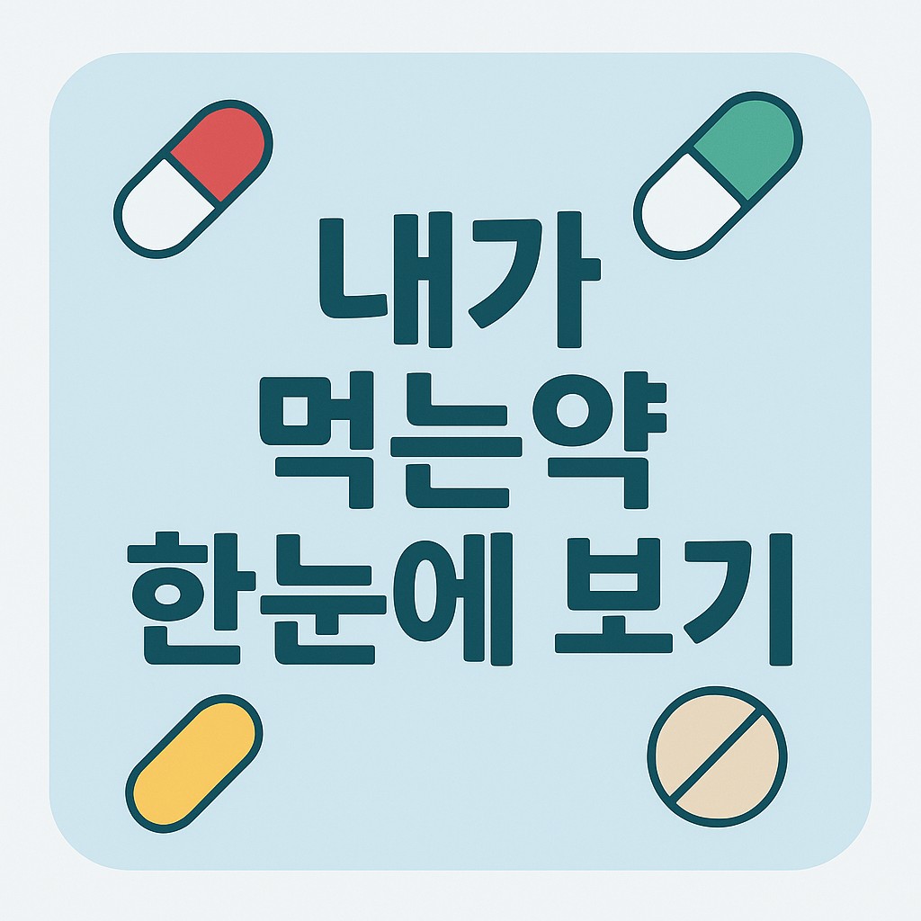 내가 먹는 약