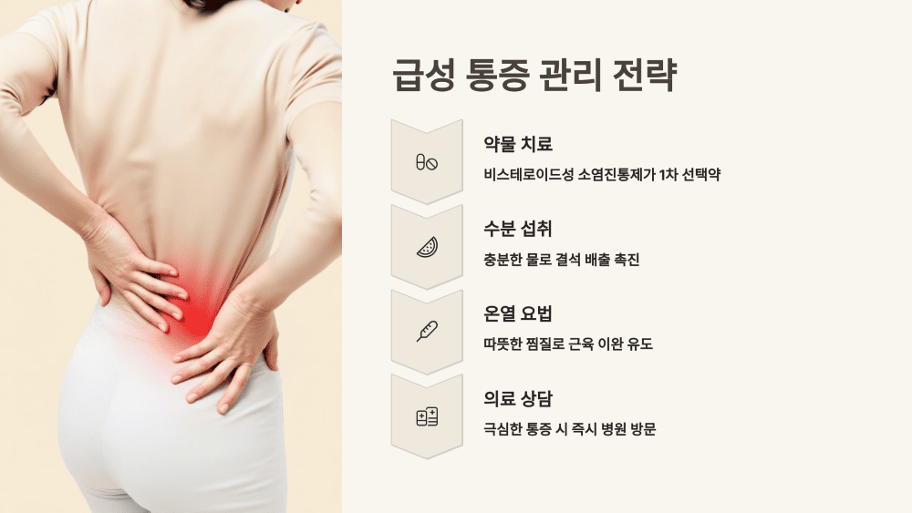 급성 통증 관리 전략