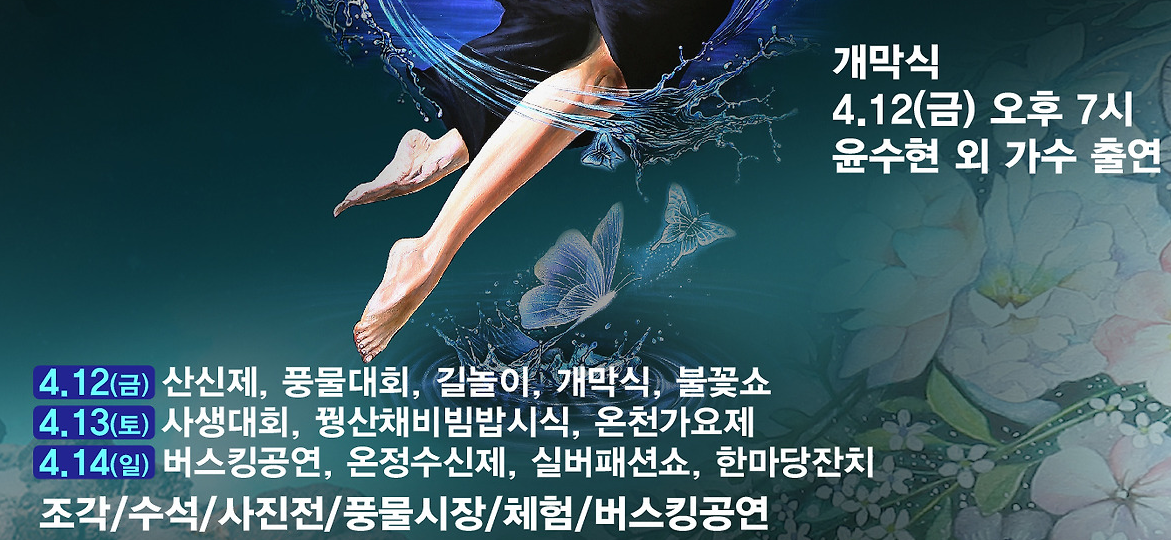 제 40회 왕의 온천 수안보 온천제 기본 정보