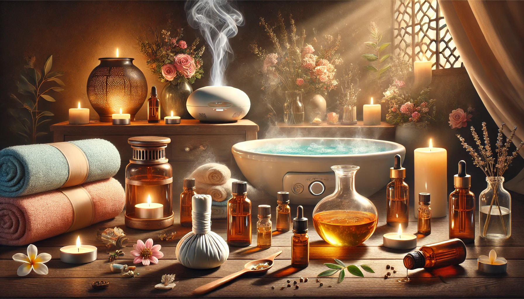 아로마 테라피의 활용법