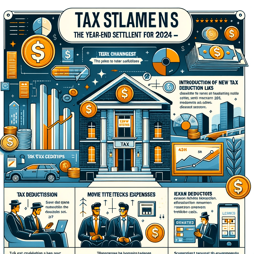 2024년 연말정산 주요 변경 사항 인포그래픽