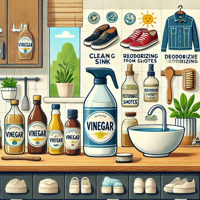 식초 하나로 끝내는 생활 속 문제 해결법 사진