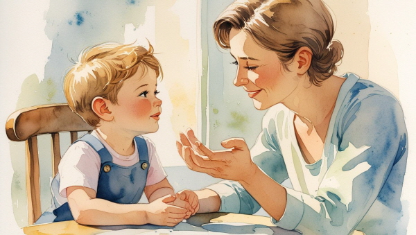 자기 돌봄은 아이에게 건강한 관계의 모델이 됩니다에 관한 그림