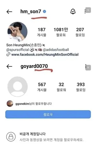 손흥민 김고은 열애설