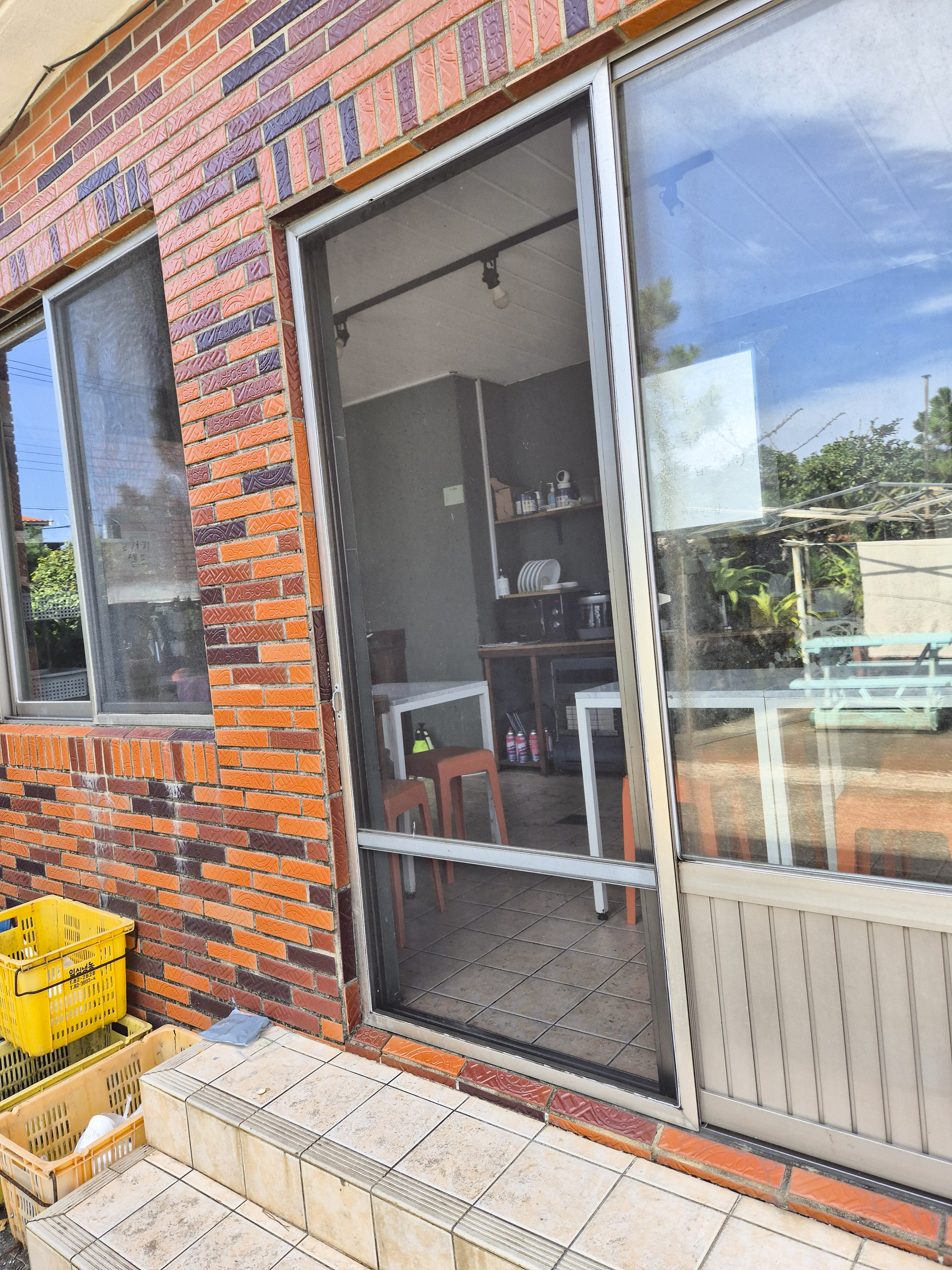 전원민박 조식 먹는 장소