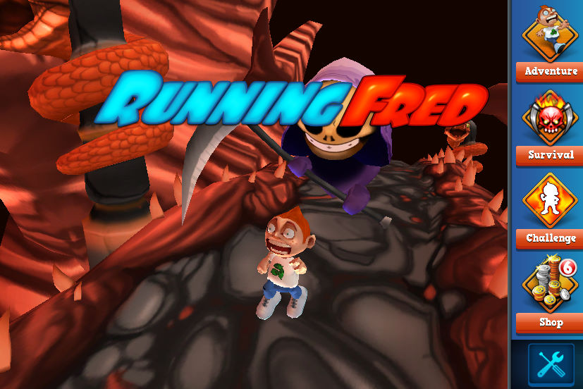 러닝프레드 메인화면