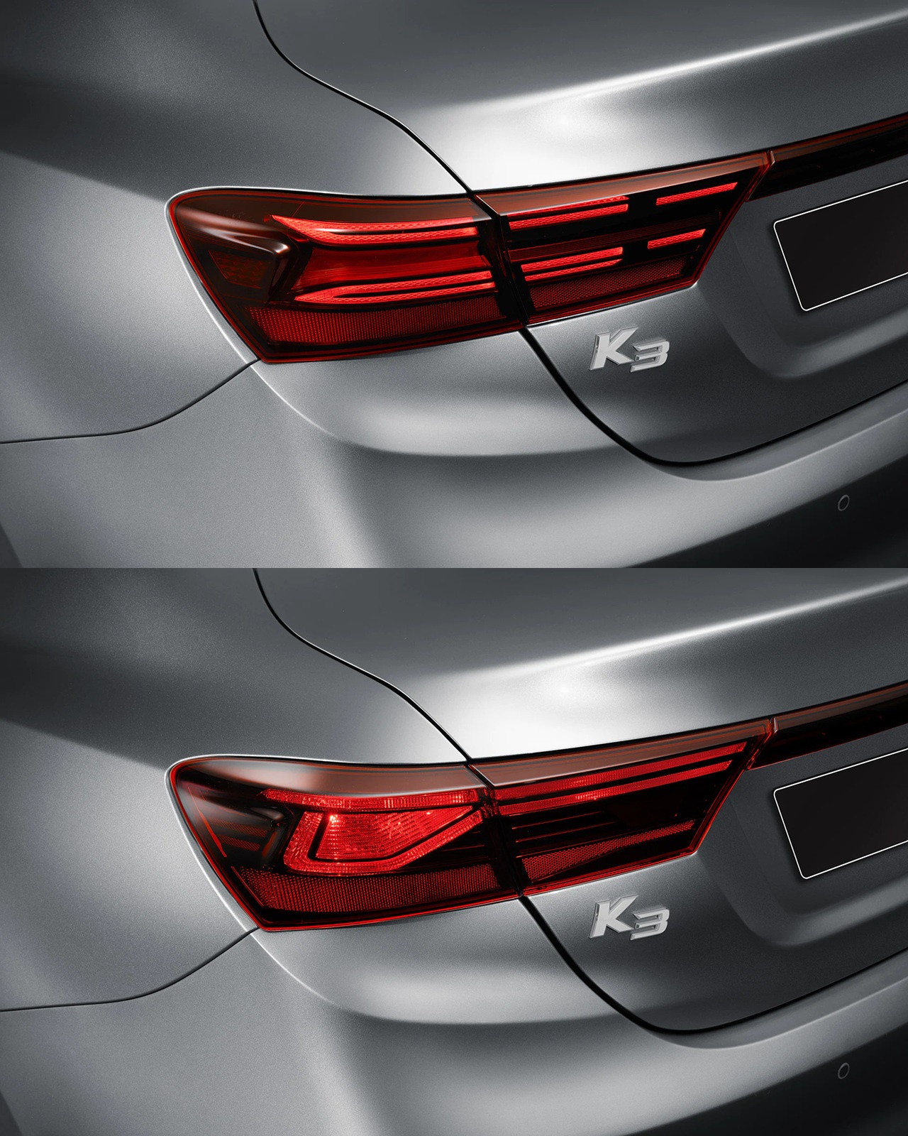 2024년형 기아K3 옵션별로 브레이크등 종류