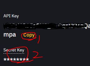 바이낸스 API 발급