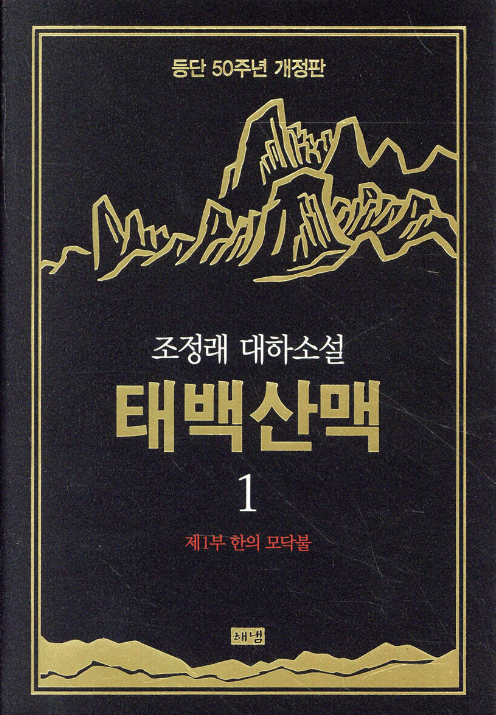 조정래 '태백산맥' 책 사진