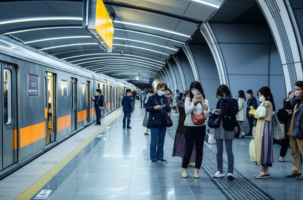 3호선 압구정역 시간표와 현대백화점 ..